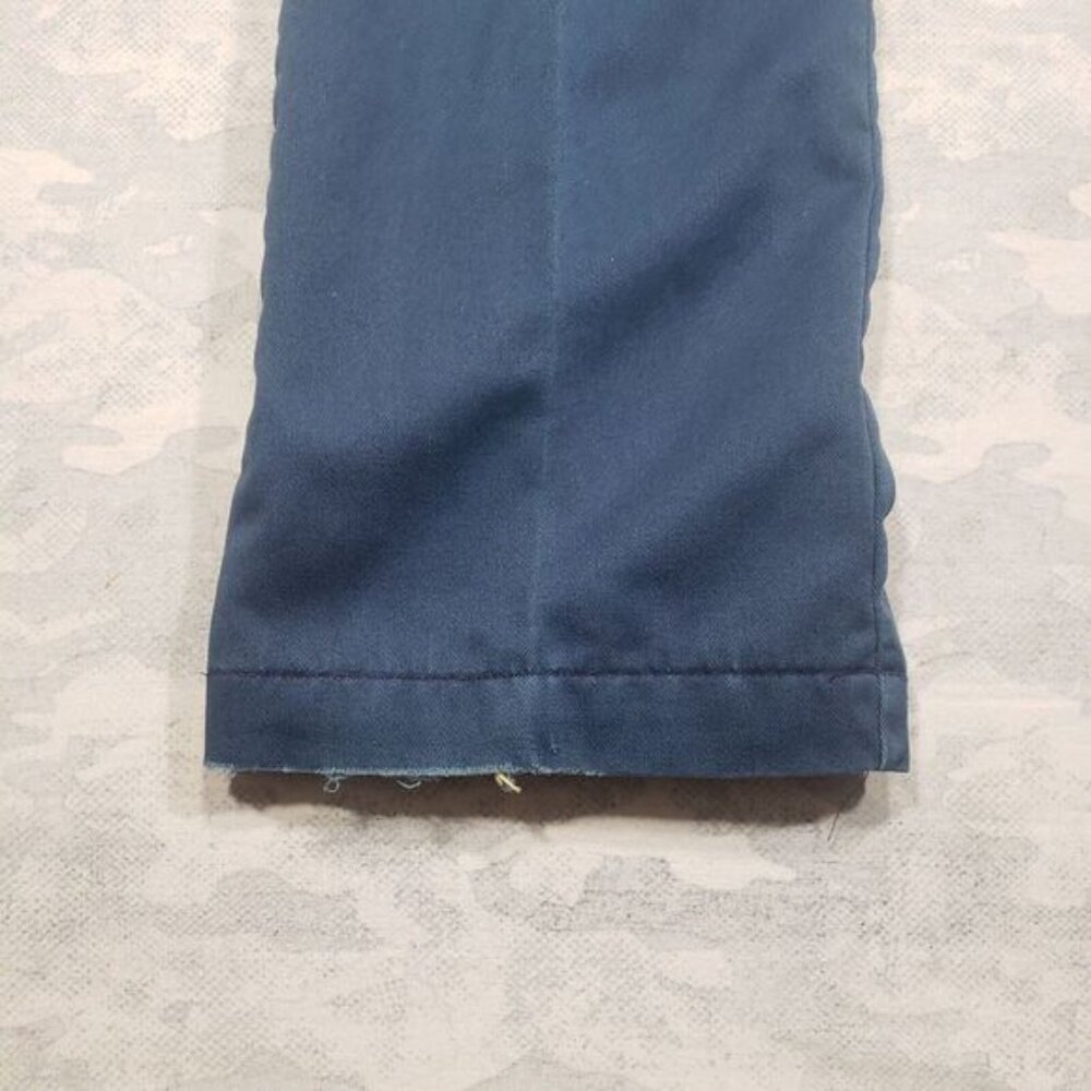 Vintage LL Bean Pants Mens 36x29 Blue Fleece Lined Freeport Maine - Picture 11 of 12